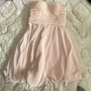 champagne short dress